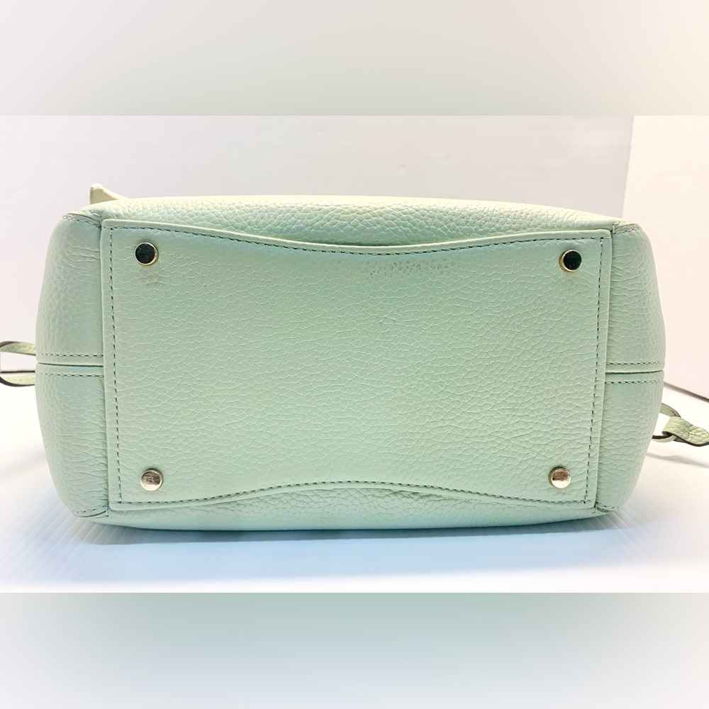 ☀️Kate Spade Dumpling small satchel & matching wallet - Light Olive - NWT - Picture 8 of 13